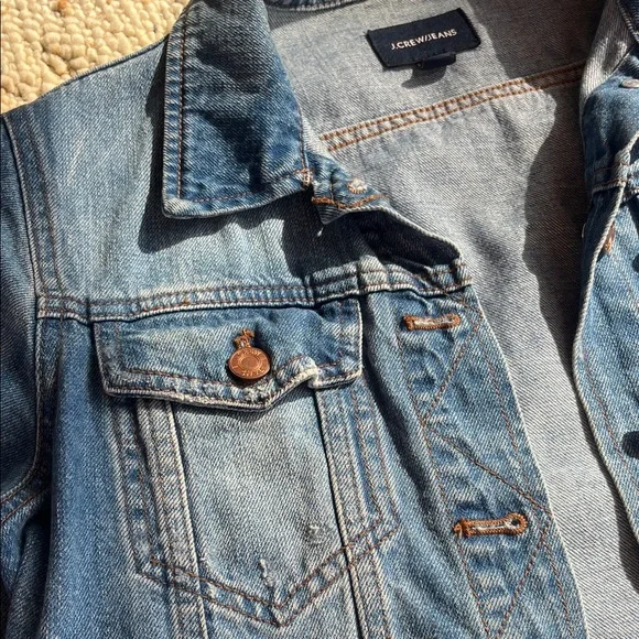 J. Crew Blue Jean Jacket - Picture 4 of 11